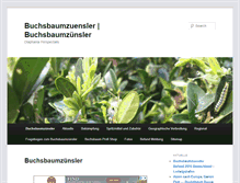 Tablet Screenshot of buchsbaumzuensler.com